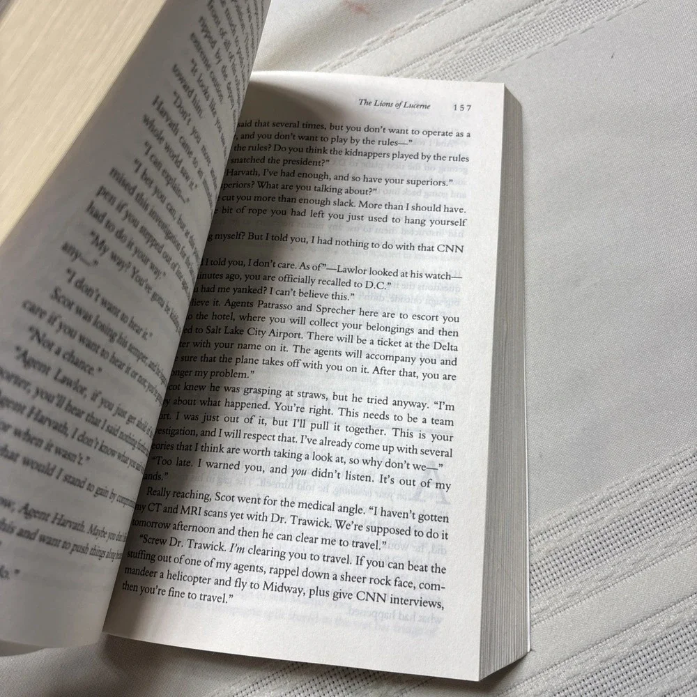 The Lions of Lucerne by Brad Thor